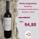 Vinho Argentino  Mendoza Escorihuela