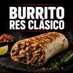 Burrito de Res Clasico