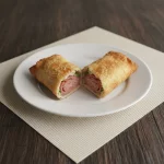 Pastel de Calabresa com queijo