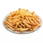Papas fritas con Cheddar