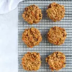 Galletas avena y zanahoria
