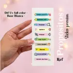 Sticker dtf uv x10 propósitos
