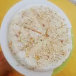 Pizza castanha e queijo