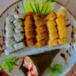 30 PEÇAS VARIADAS + TEMAKI KANI