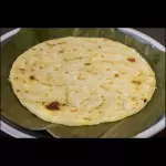 Tortilla aliñada con queso