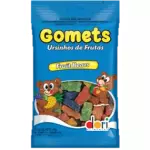 BALA DE GOMA GOMETS URSO DORI 150G