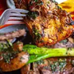 Chuleta con chorizo