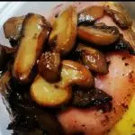 Hamburgesa con Champiñones