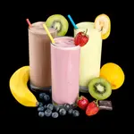 Batidos con leche/milk with fruit