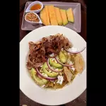 Chilaquiles con bistec de res (F/C)