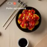 Pollo agridulce