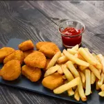Nuggets + papas