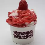 Helado de Queso con Fresa