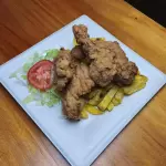 PLATO DOBLE PIERNA"