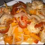 Ensalada de langostinos