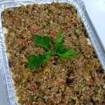 Quibe de Forno vegano
