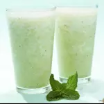 Abacaxi com hortelã