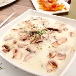 Crema de pollo o champiñones