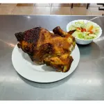 Solo pollo asado al carbón