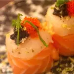Dyo de salmão com vieira trufado 6P