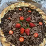 Pizza Doce de BRIGADEIRO