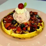 Waffle Frutos rojos