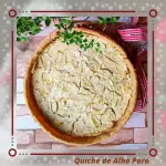 Quiche De Alho poró (S/ Farinha de Trigo )