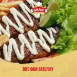 Bife Bovino Com Catupiry