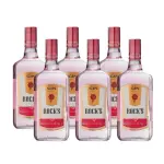 GIN ROCKS MORANGO CX C/6