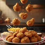 8 PIEZAS + PAPAS