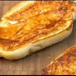 Pão na chapa com Requeijão
