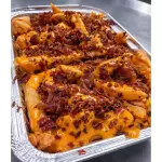 Bandeja chica papas Cheddar y bacon