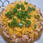 Esfirra de salmão e Doritos