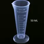 Taza medidora Triangular de plástico