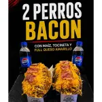 2 ESPECIAL BACON+ 2 PEPSI 355ML🔥😋