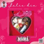 Corazón y fresas