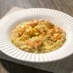 Risoto de camarão