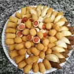 10 MINI SALGADDOS FRITOS VARIADOS