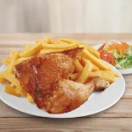 1/4 de Pollo (Papas Fritas-Ensalada)