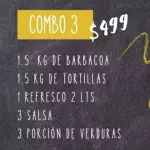 COMBO BARBACOA 3