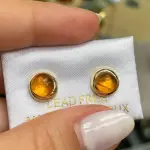 Zarcillos de Ambar 6mm