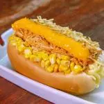 FRANGUITO COM CHEDDAR E BACON