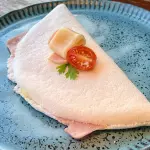 Tapioca de presunto e queijo