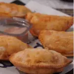 Pastel de Camarão c/ Catupiry 06 unidades