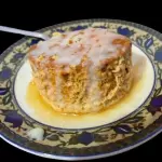 Flan casero.