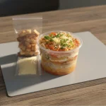 Macarrão Frango desfiado
