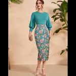 Blusa con Falda lápiz