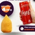 1 Salgados + 1 Refrigerante Lata