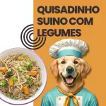 QUISADINHO SUINO COM LEGUMES