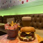 hamburg de la casa +cerveza